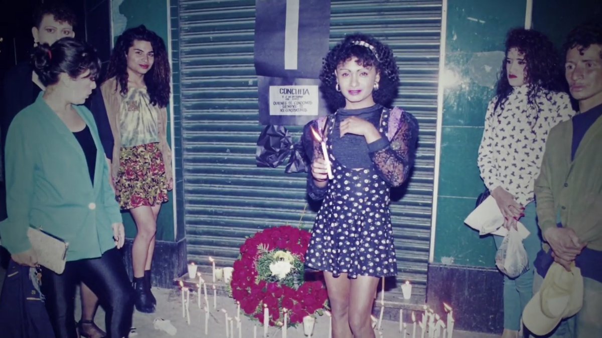  El primer “pride” en Guatemala (octubre 1997) fue una caminata desde la misa fúnebre de María Conchita, mujer trans, trabajadora sexual, hasta el lugar en que fue asesinada en la 5ta avenida de la zona 1. / Fotografía: Internet. 