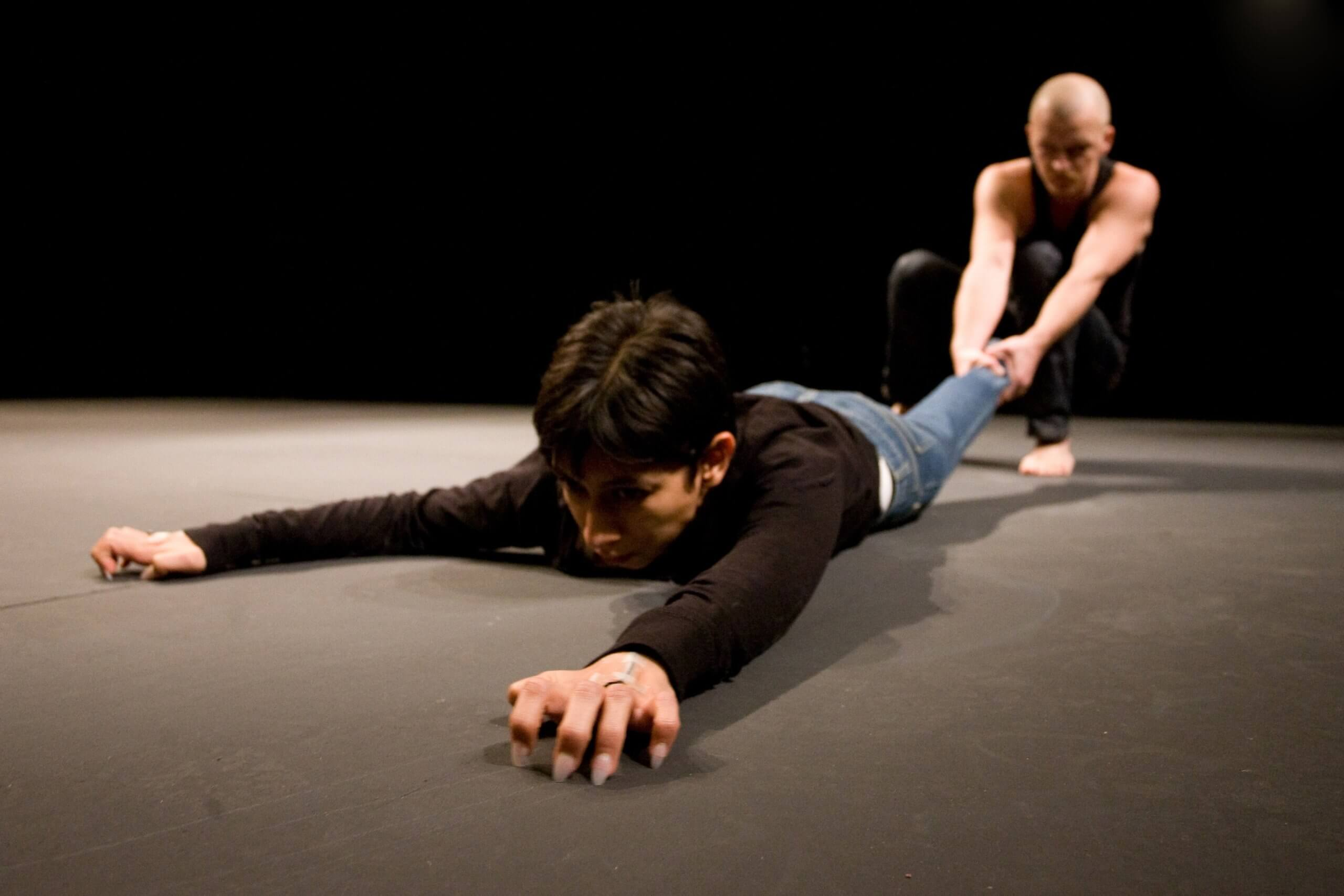  Performance Estrías en el Festival Mesto žensk en 2009. Foto: Nada Zgank. 