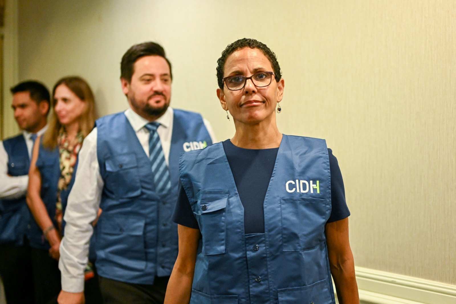  En el segundo día de la visita las y los comisionados irán a los departamentos del país. Foto Prensa Comunitaria 