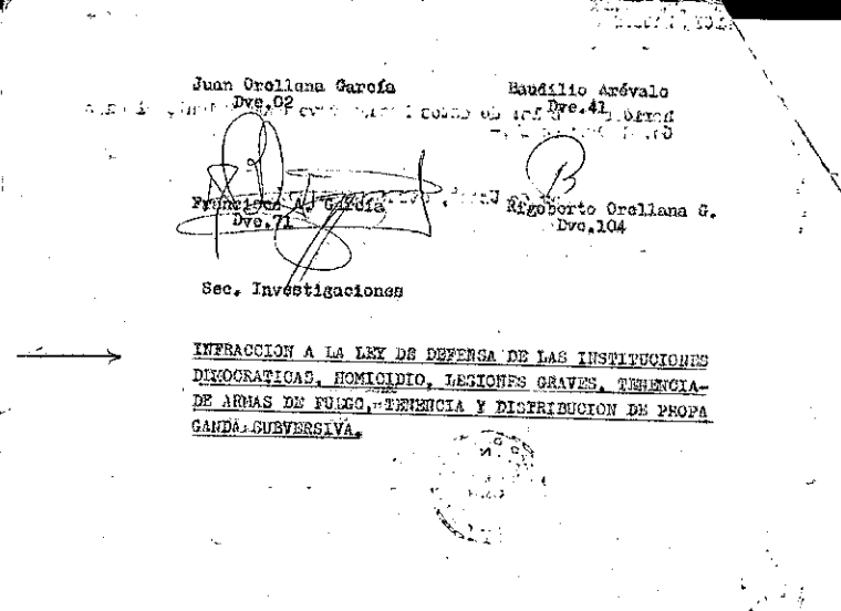  GRÁFICA NO. 18. FECHA: EMISIÓN 11 DE MARZO DE 1976 Y RECEPCIÓN 12 DE MARZO DE 1976. 