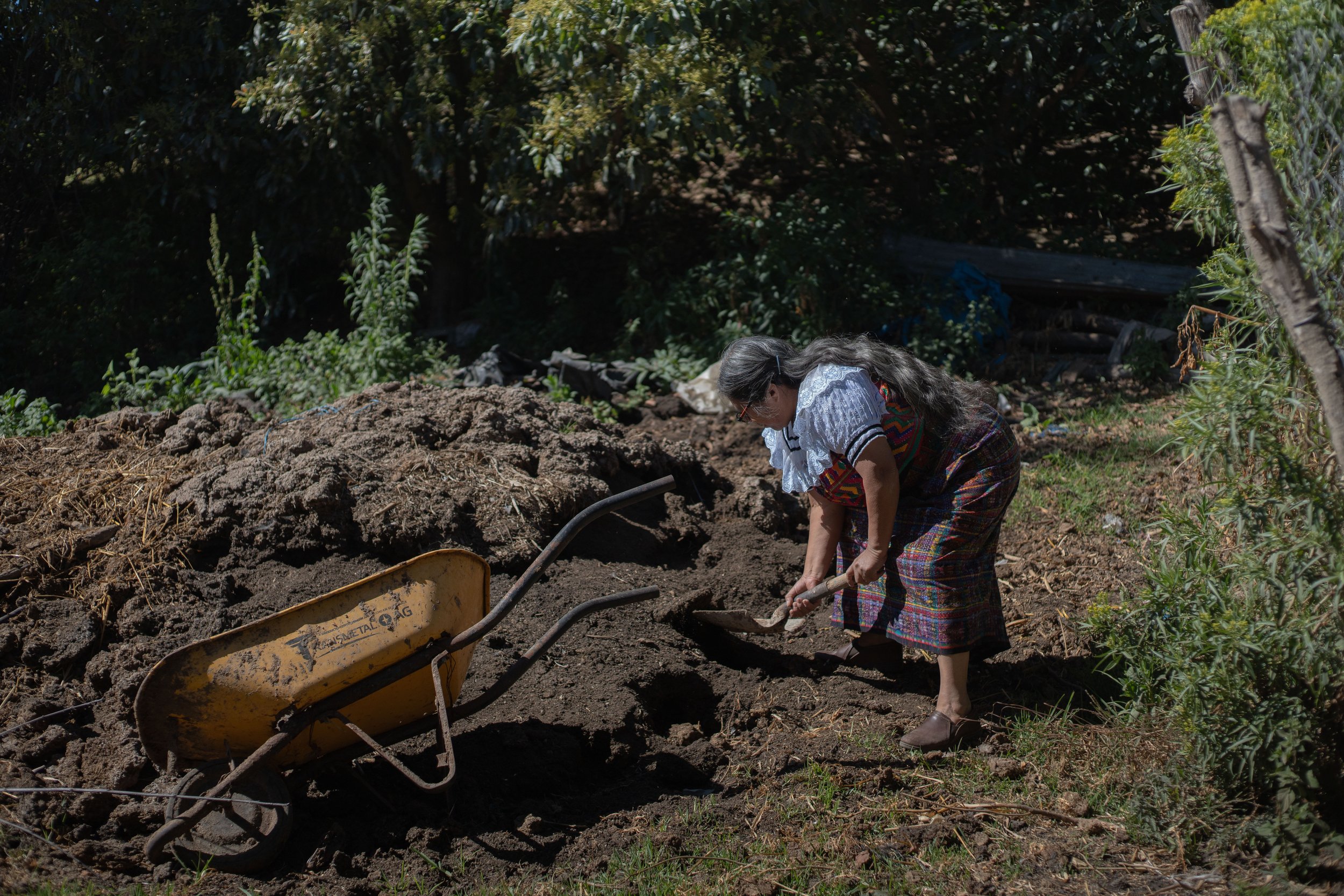 Luz Ulario Zavala es aficionada a la agricultura. Foto de Emmanuel Andrés 