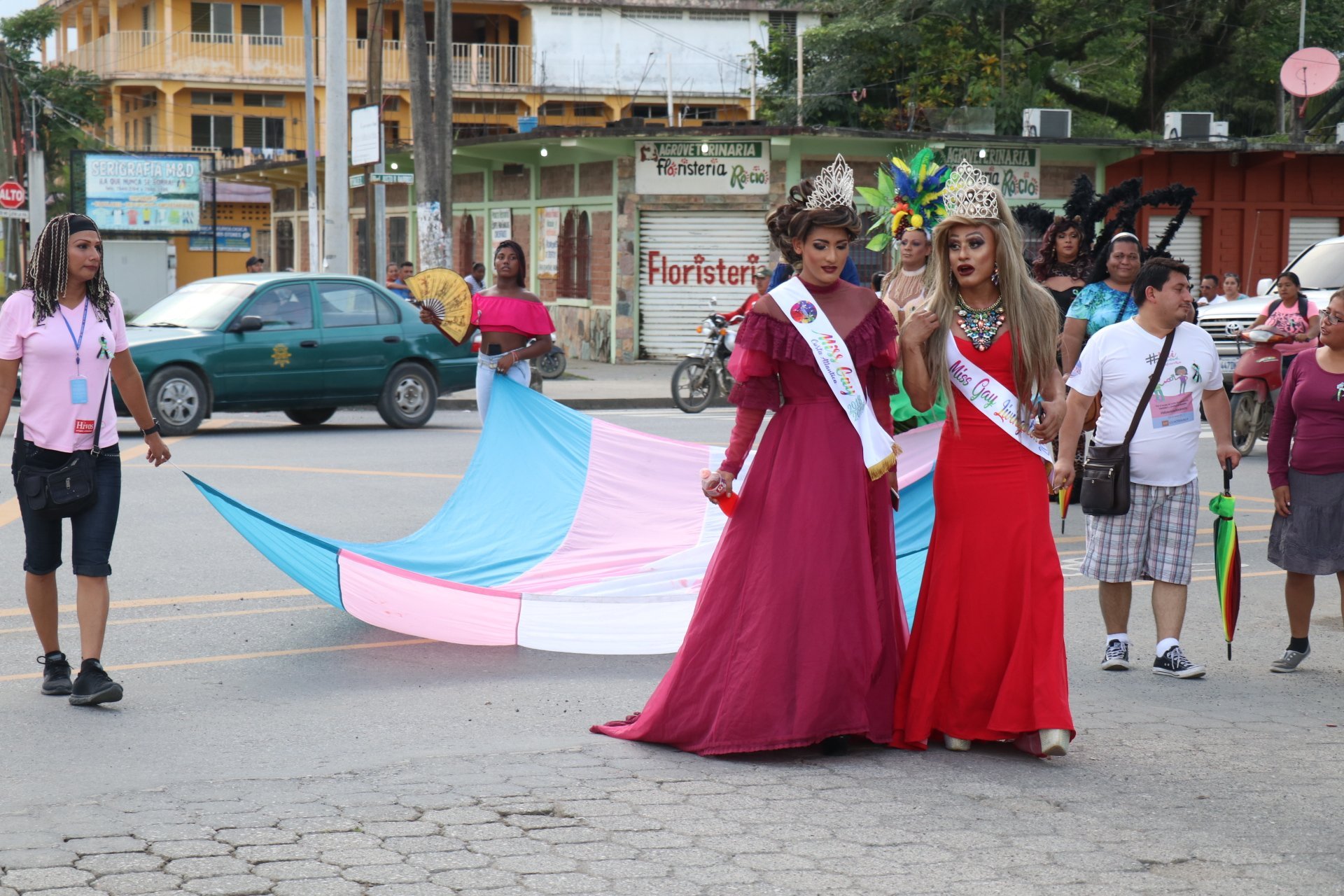  Desfile del Orgullo LGBTIQ+ Izabal 2018. / Fotografía: Cortesía. 