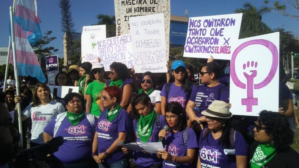 Fotografía: Bloque feminista