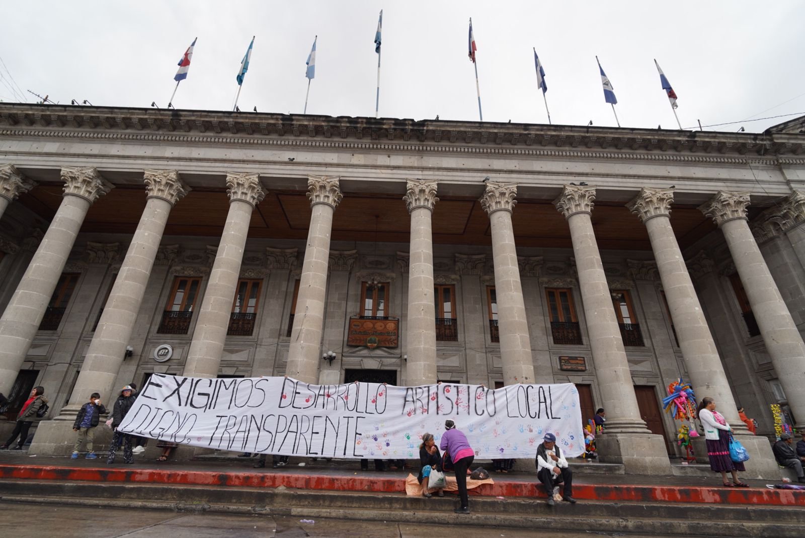  Artistas exigen espacios culturales. Foto de Juan Esteban Calderón 
