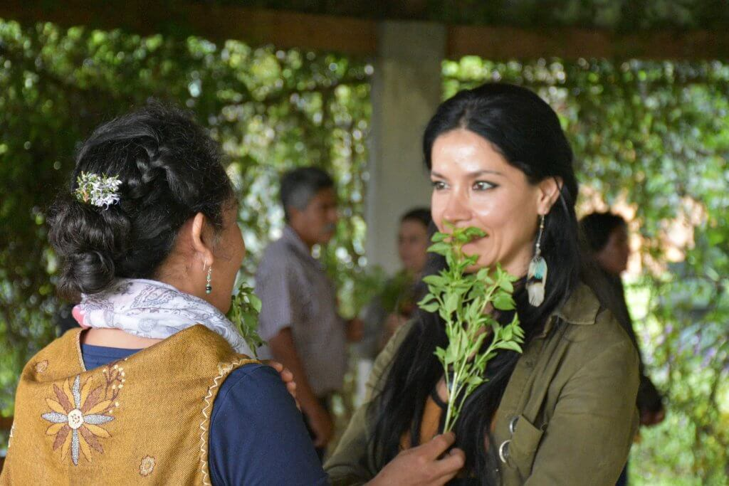  Mujeres defensoras en proceso de sanación. Foto: Andrea Rodríguez. 