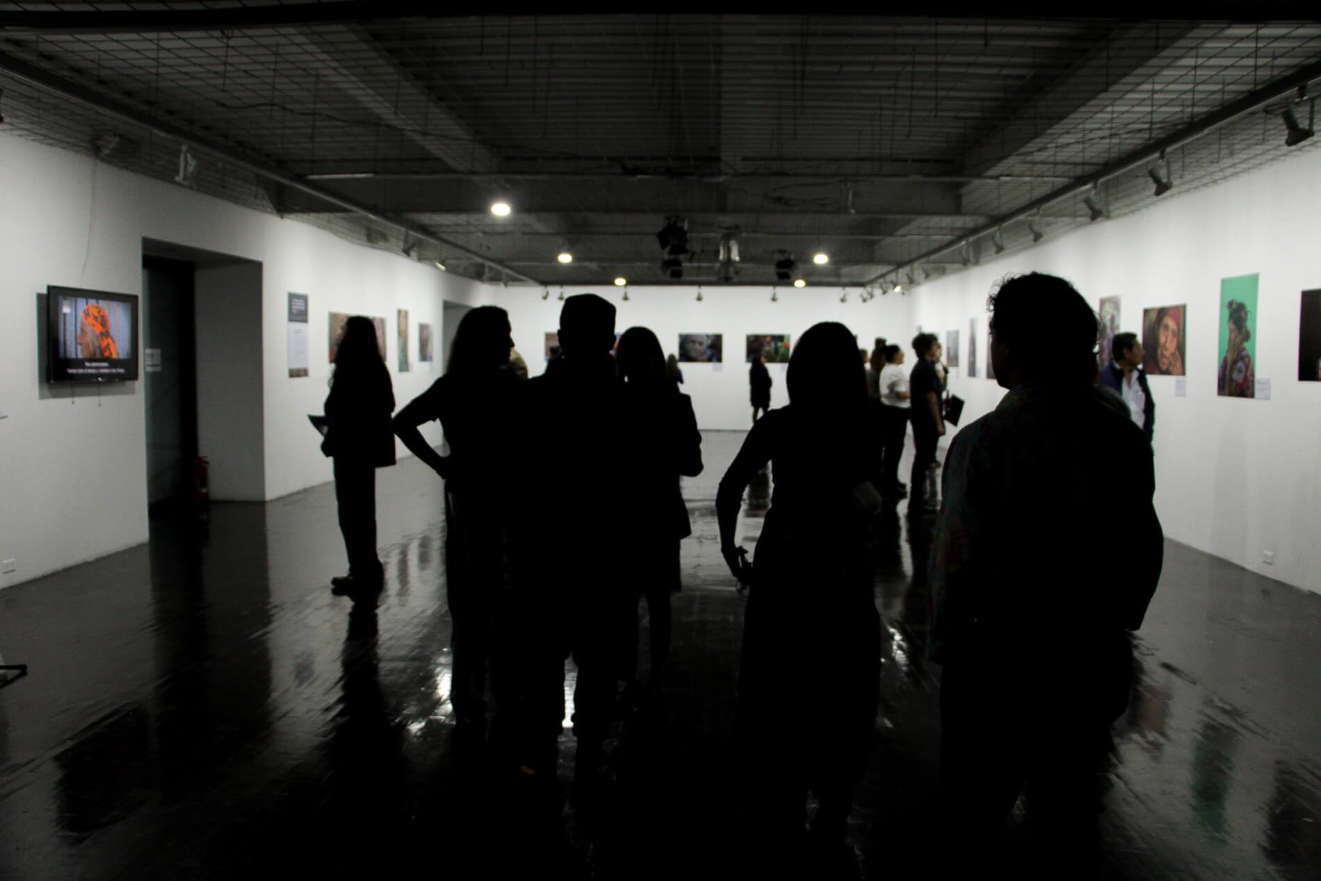  Inauguración de la exposición en Alianza Francesa. Fotografía: Kristhal Figueroa 