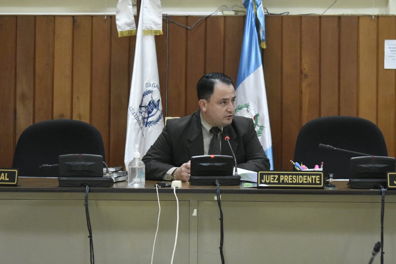  Juez Jorge Douglas Ochoa. Foto de CALDH 