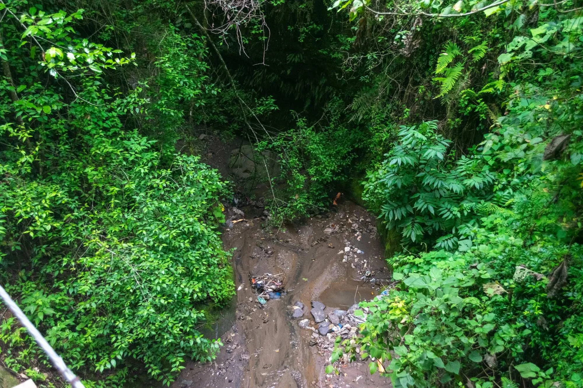  La contaminación de afluentes de agua cercanos al proyecto es una preocupación. Foto Joel Solano 