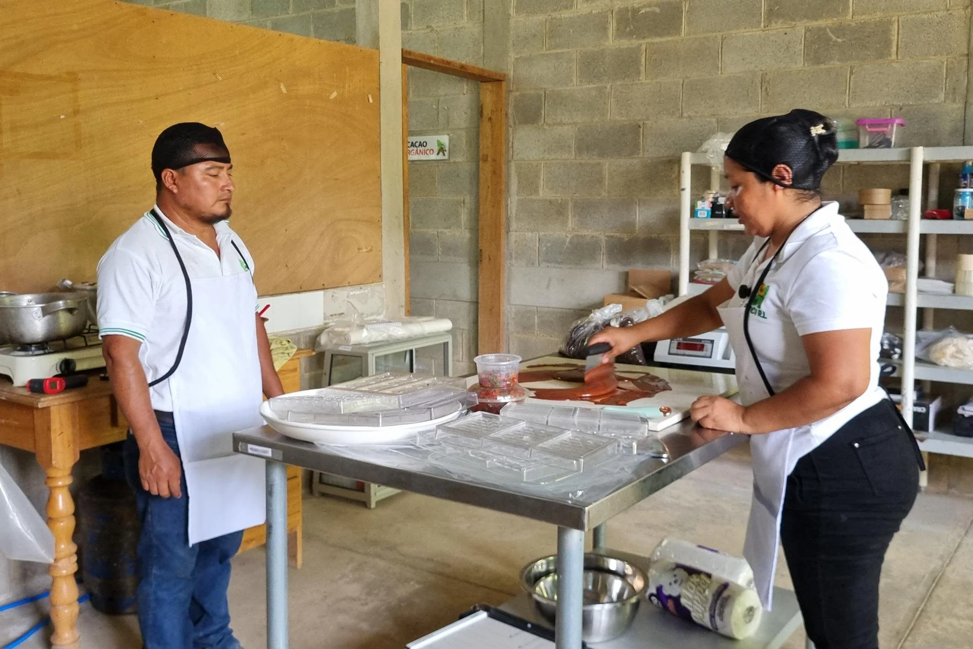  La FICCI busca fortalecer el papel de la mujer en el proceso de chocolatería, según Carmen Quixán, gerente general. Foto Joel Pérez 