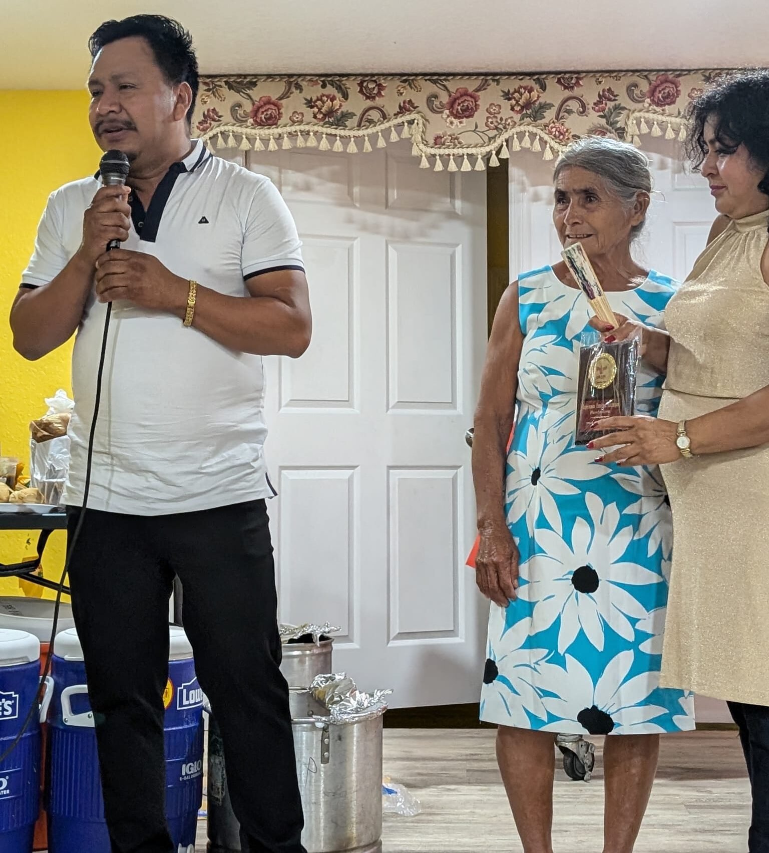  Mario Ramírez, uno de los fundadores de la Asociación Amor al Prójimo. Foto de cortesía a Prensa Comunitaria 