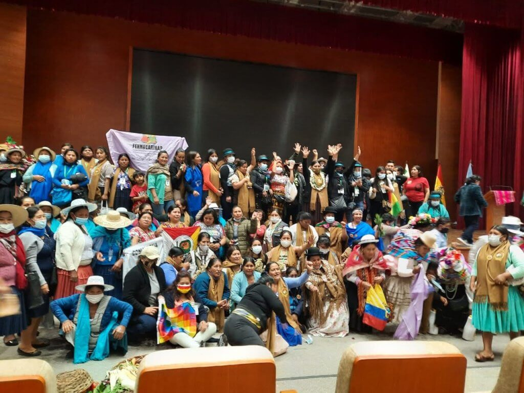  Foto: Cumbre Internacional de Mujeres Indígenas de Abya Yala 