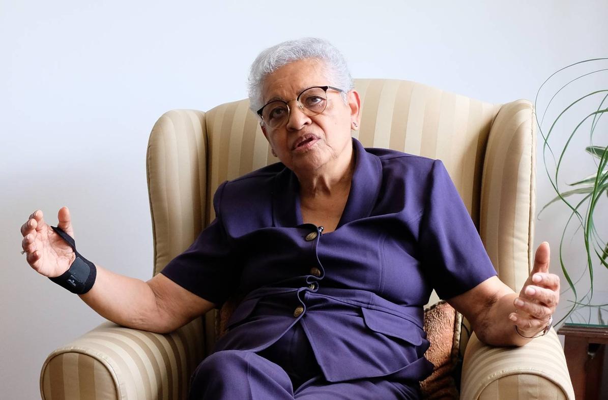 Créditos: Yolanda Pérez Ruiz, abogada y exmagistrada, dice que hay peligro de que no se renueven las Cortes. Foto Prensa Comunitaria