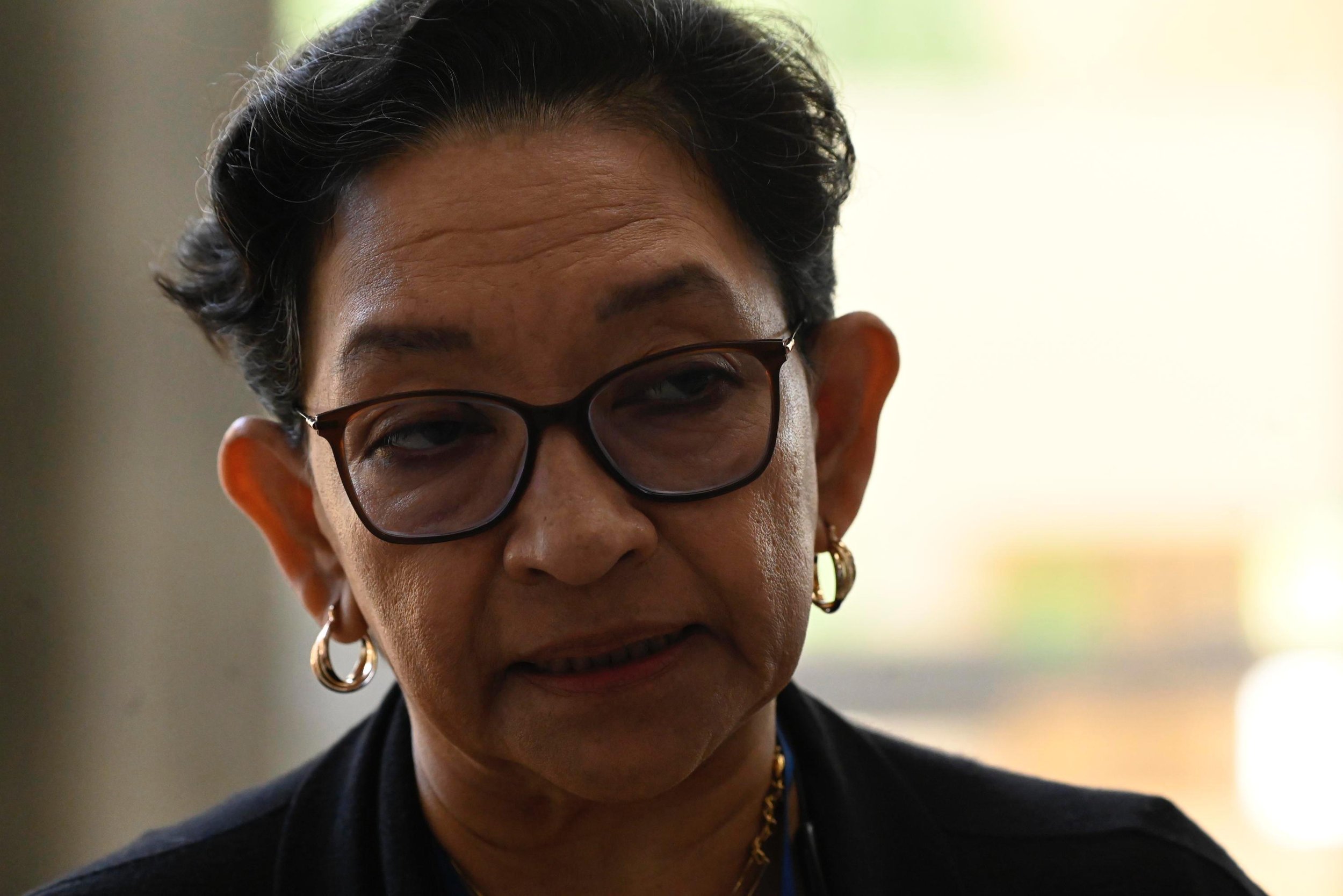  Carmen Aída Ibarra considera que no hay intereses en cambiar el modelo de como se eligen magistrados en el país. Foto Prensa Comunitaria 