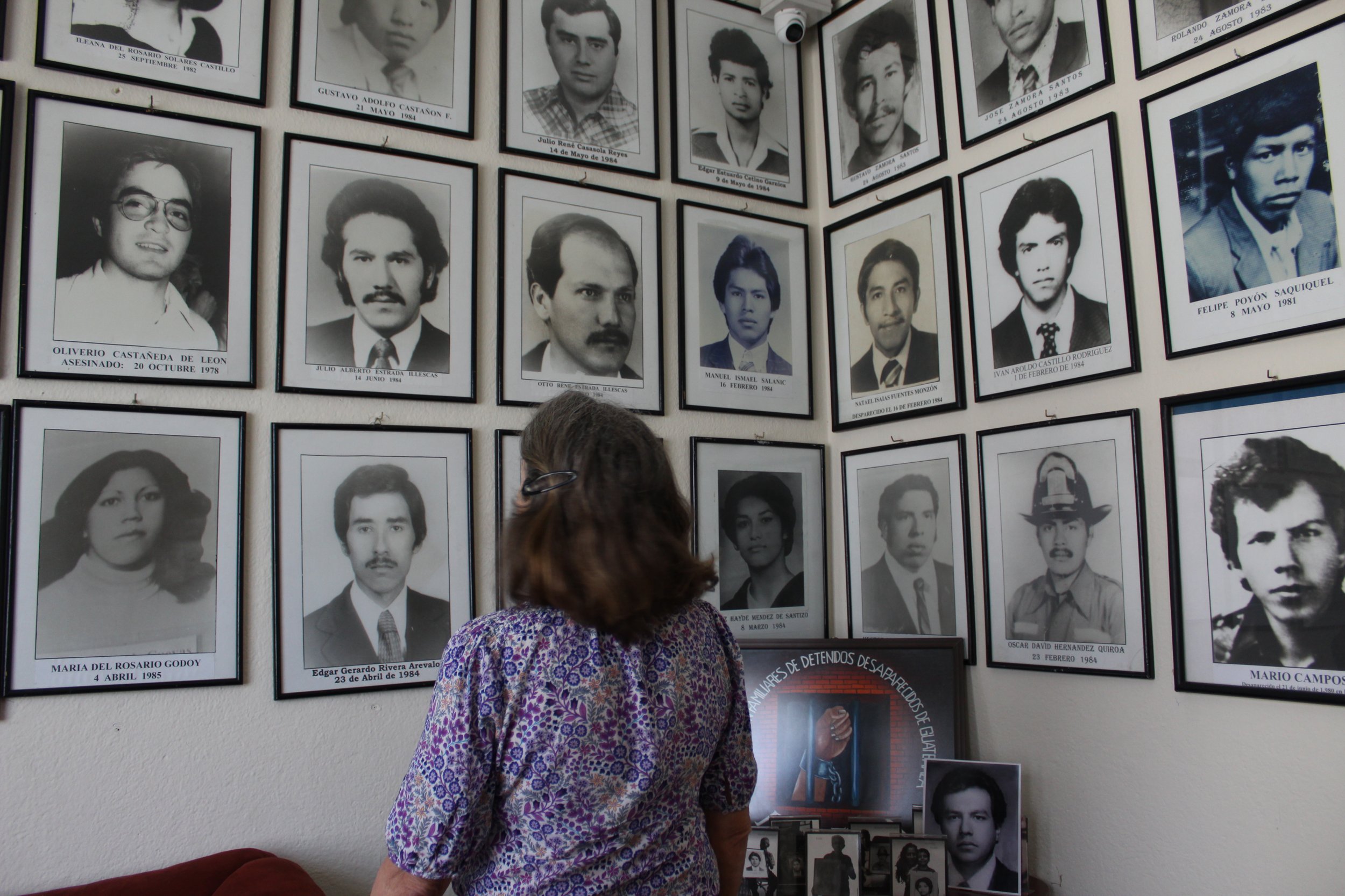 En Guatemala, miles de personas fueron desaparecidas en el conflicto armado interno. Foto Ana Alfaro 