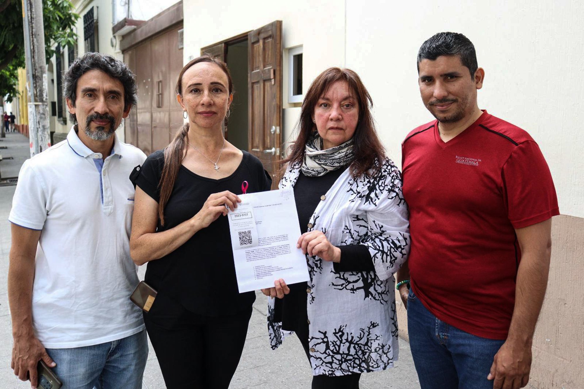 Alcides Argueta – Director Musical del Ballet Moderno y Folklórico, Zoila Vásquez -Bailarina, Rossana Ananda -Licenciada en Arte y Josue Carillo -pianista del Ballet Nacional de Guatemala. Foto Eslly Melgarejo 