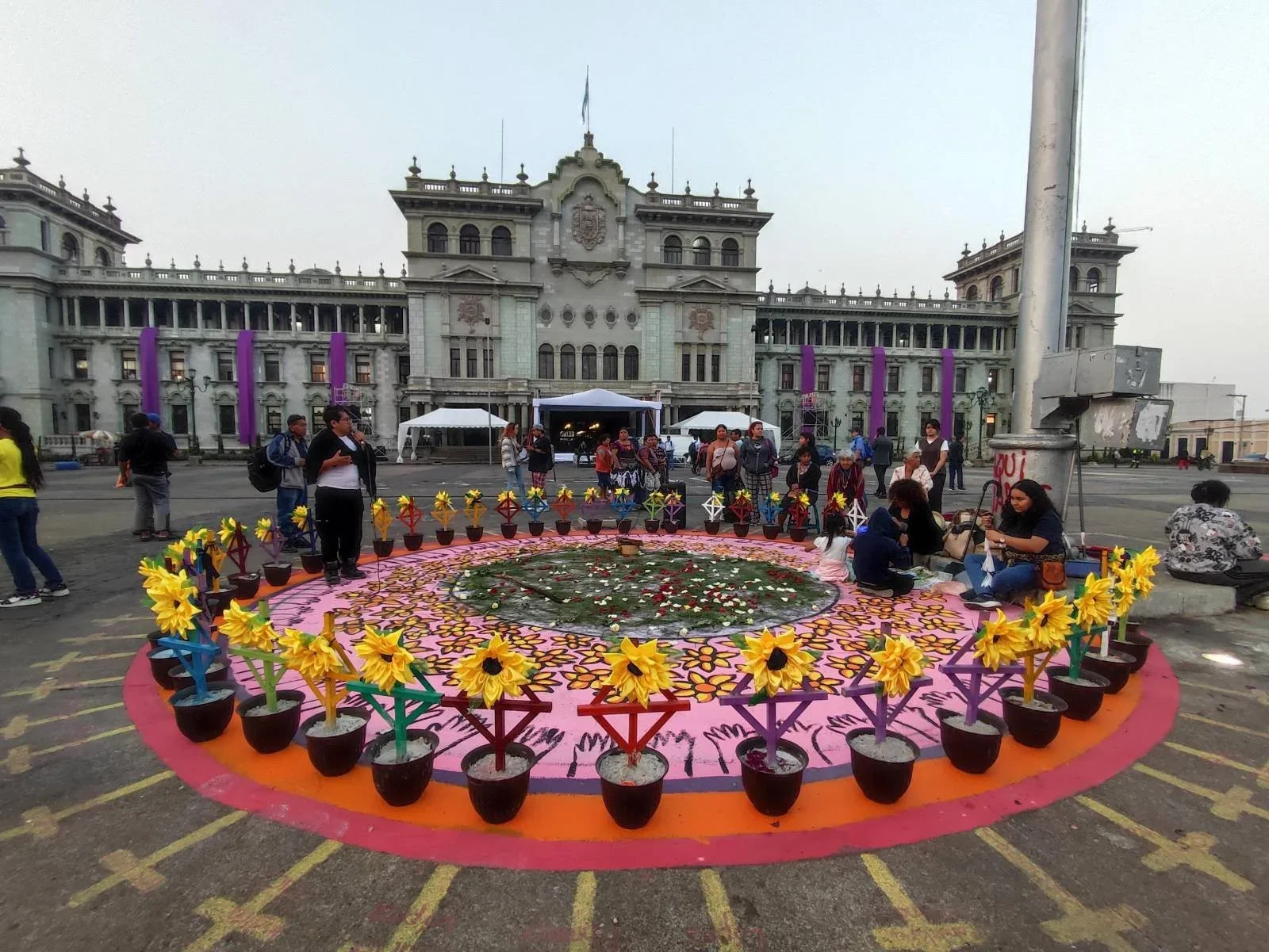  El Altar de las Niñas, una de las expresiones de memoria histórica para las niñas del Hogar “Seguro”.Foto: Ruda  