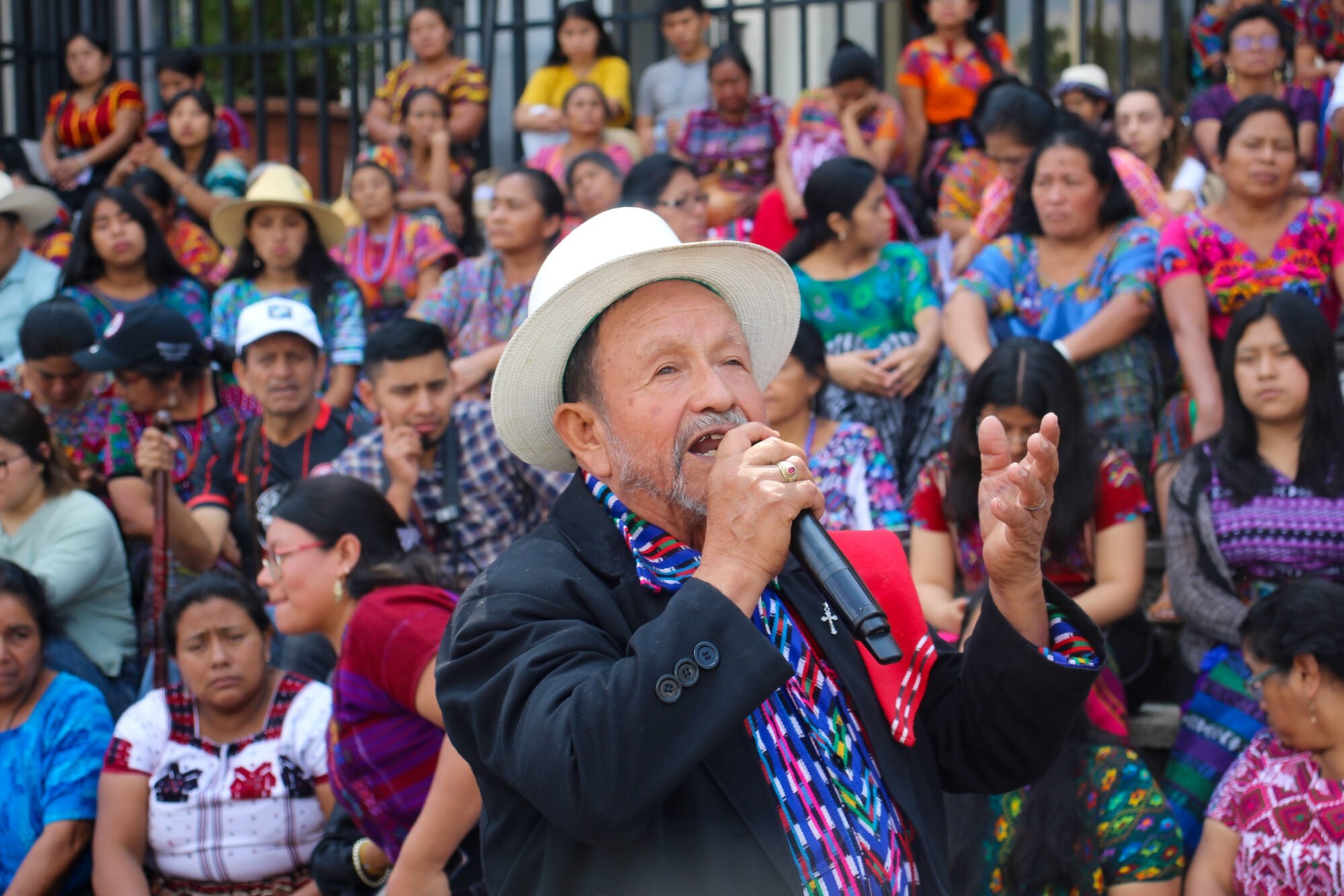  Salvador Quiacain, dirigente del pueblo Tz’utujil de San Pedro La Laguna. Foto de Glenda Álvarez 
