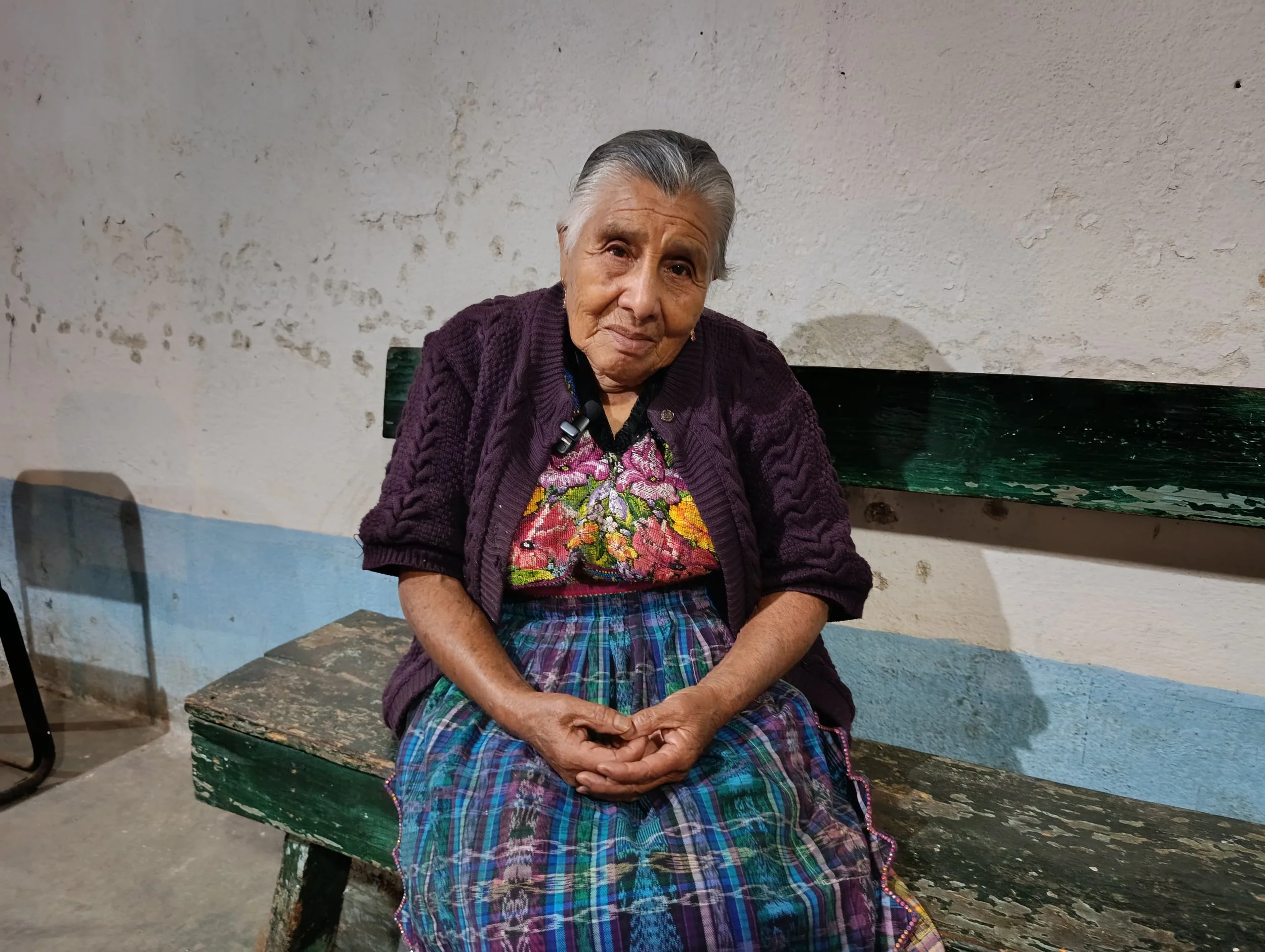  Doña Ceferina acudía a los bosques con su abuela a buscar hongos. Foto Joel Solano 