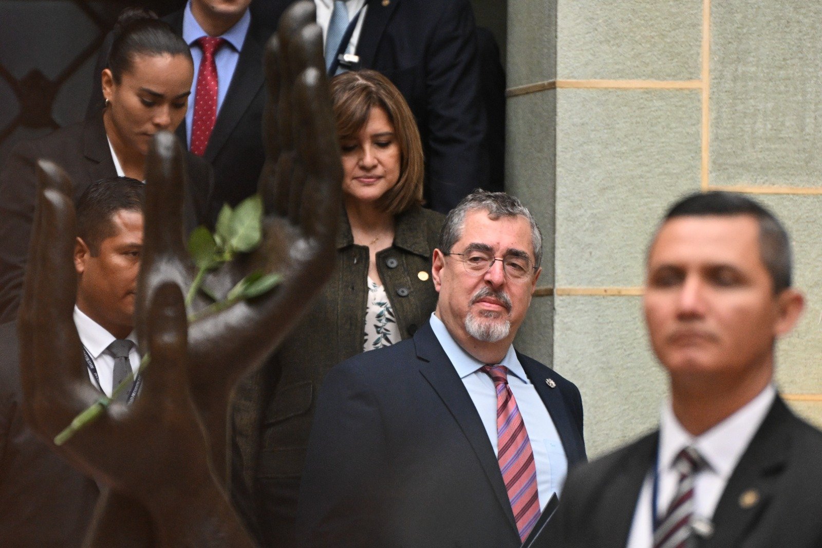  El presidente Bernardo Arévalo señaló tras ganar las elecciones que pediría la renuncia de la fiscal general. Foto Prensa Comunitaria 