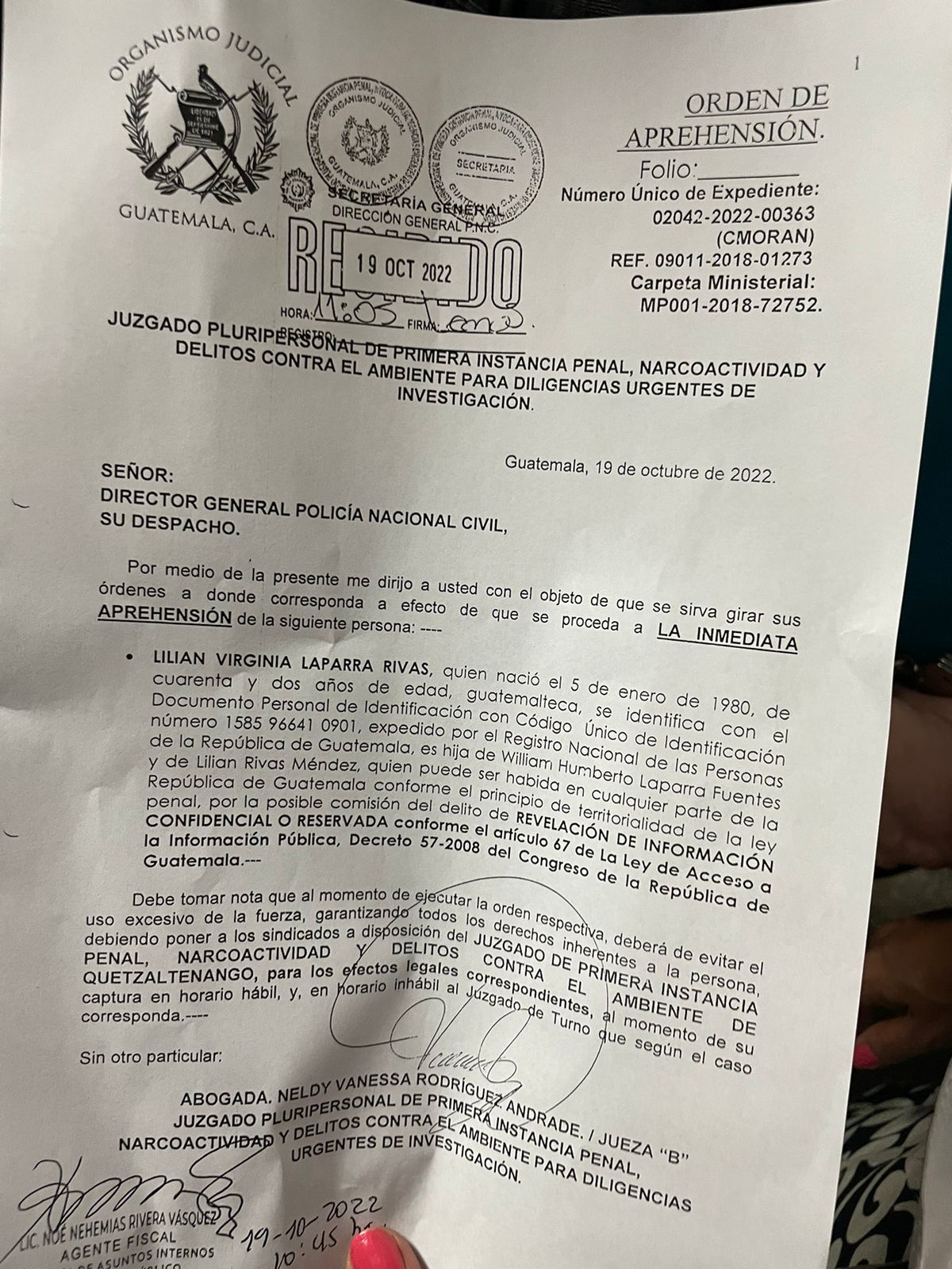  Fotografía: Eslly Melgarejo 