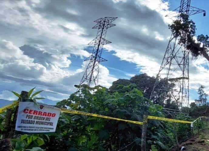 Fotografía: Coordinadora de Comunidades afectadas por TRECSA