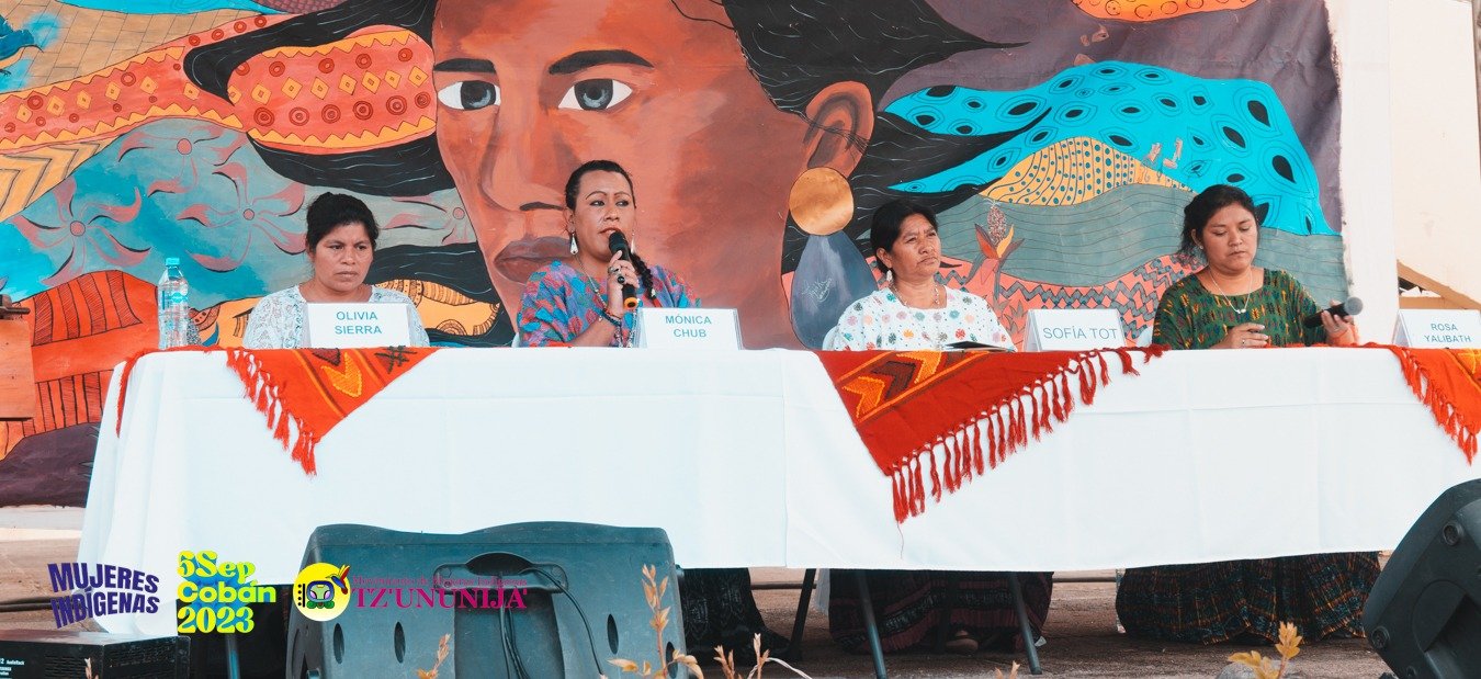  Crédito: Movimiento de Mujeres Indígenas Tz'ununija' 