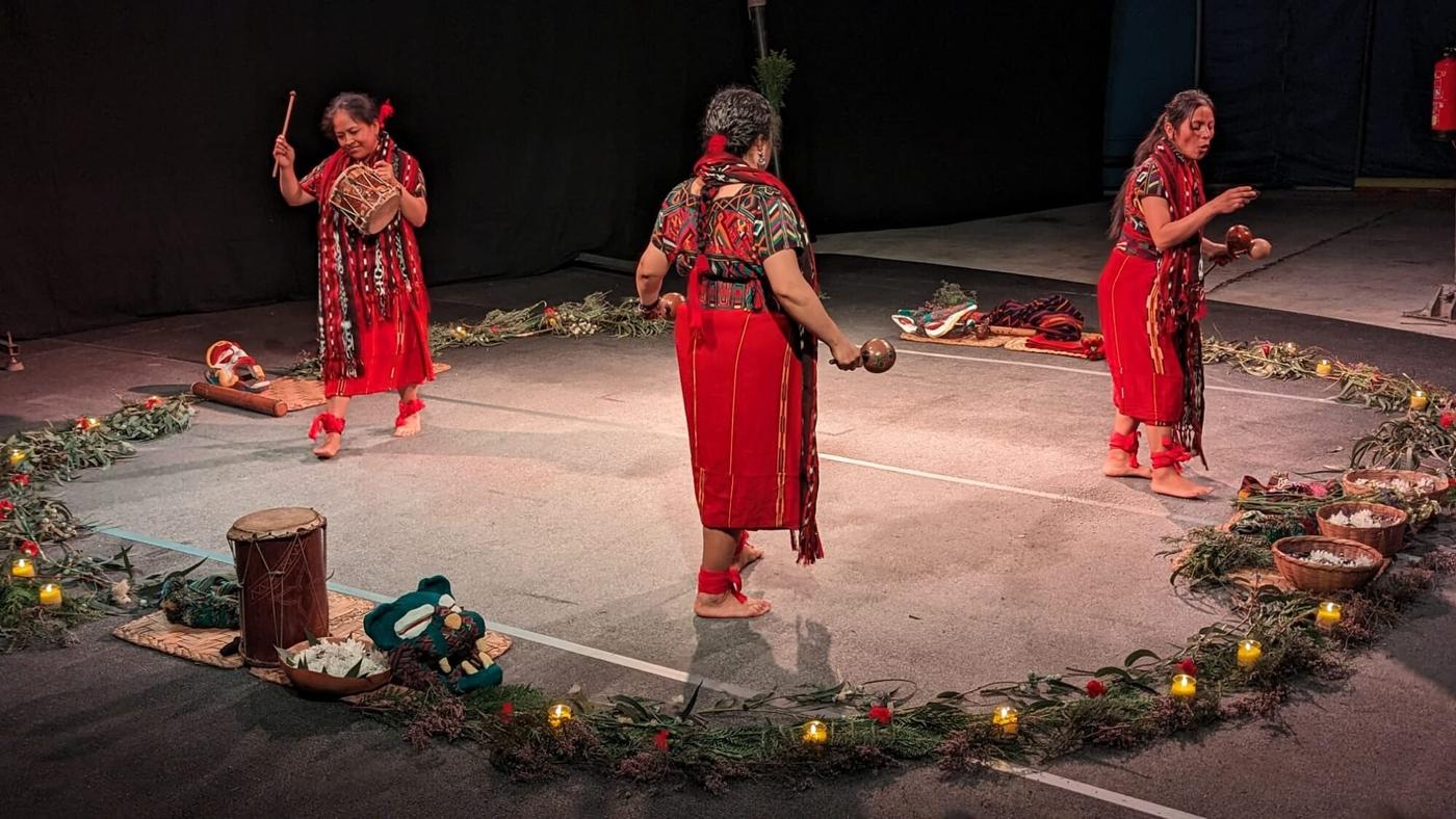  Participación de la colectiva en Canet de Mar Barcelona, España de 2024. Foto de Jordi Planet 
